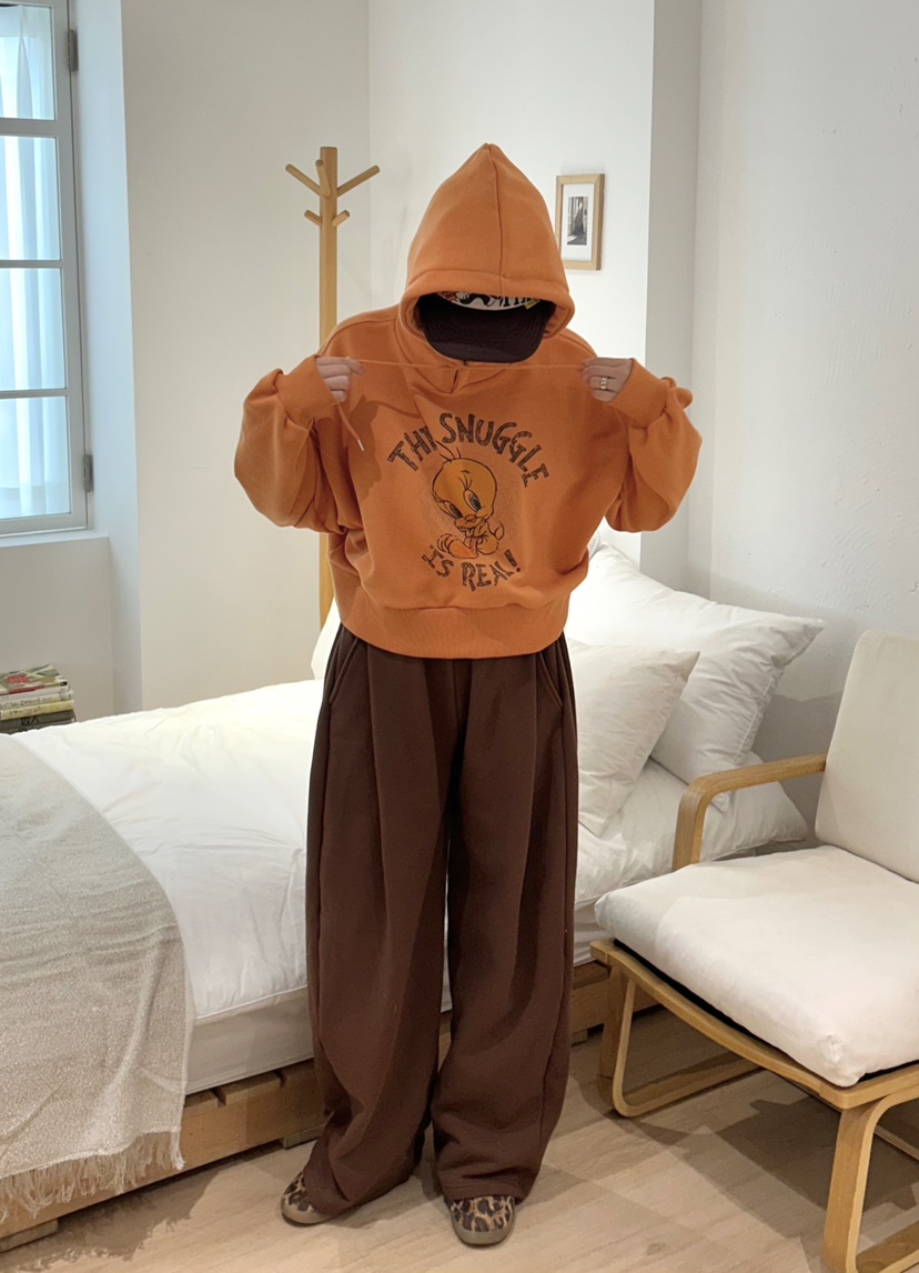 THE LINE-Q東大門實拍女士新品26春夏人氣休閑真品衛衣THE LINE-Q衛衣