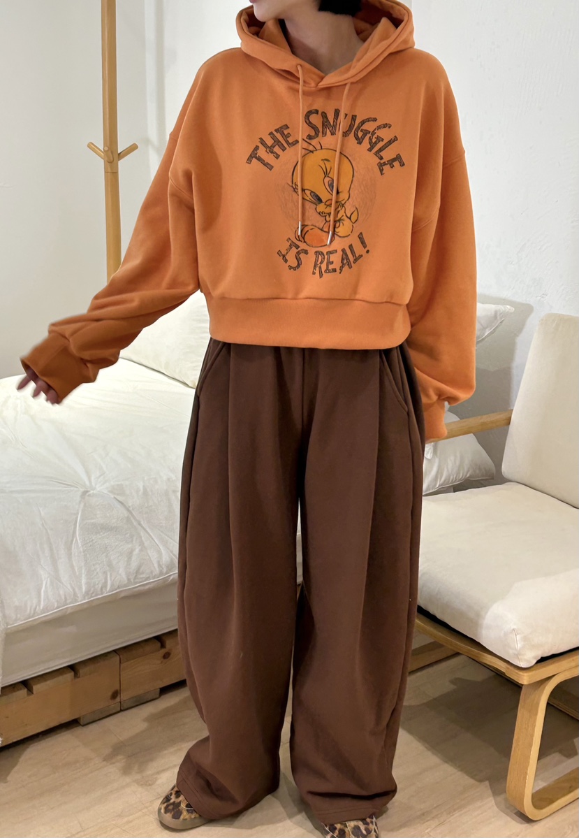 THE LINE-Q東大門實拍女士新品26春夏人氣休閑真品衛衣THE LINE-Q衛衣