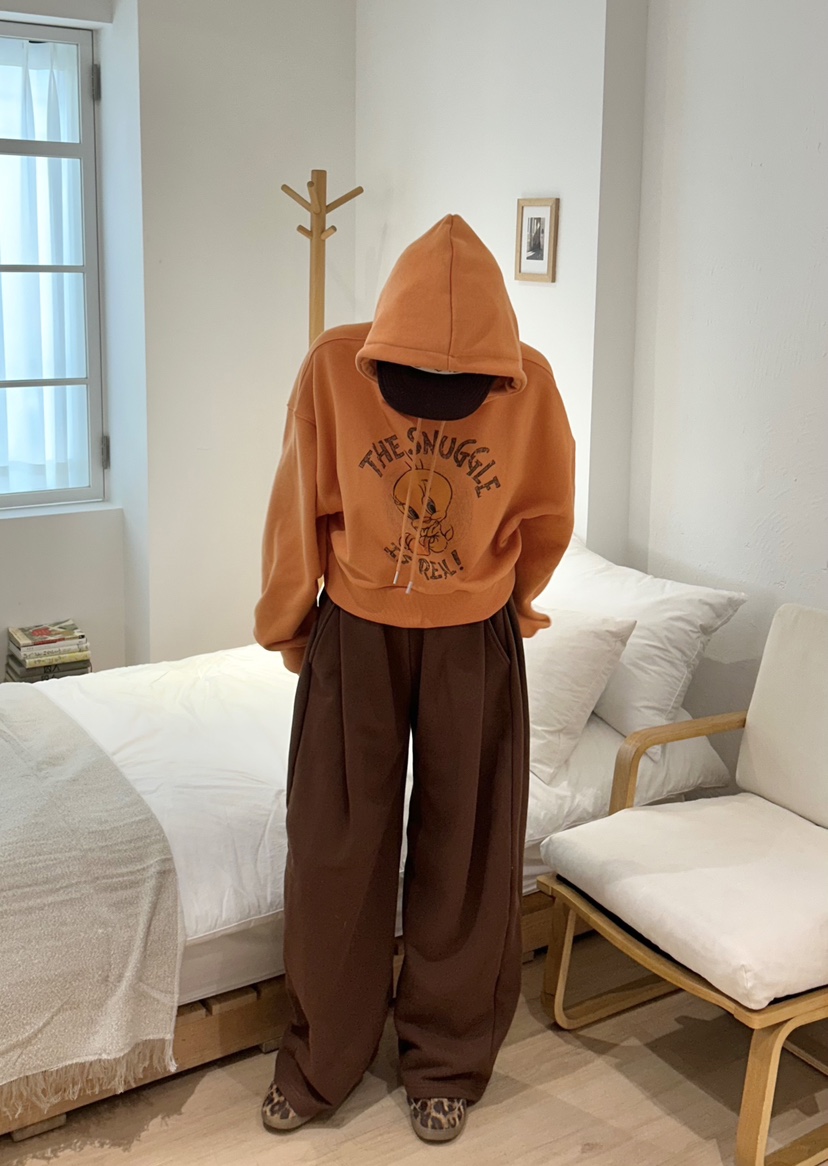 THE LINE-Q東大門實拍女士新品26春夏人氣休閑真品衛衣THE LINE-Q衛衣