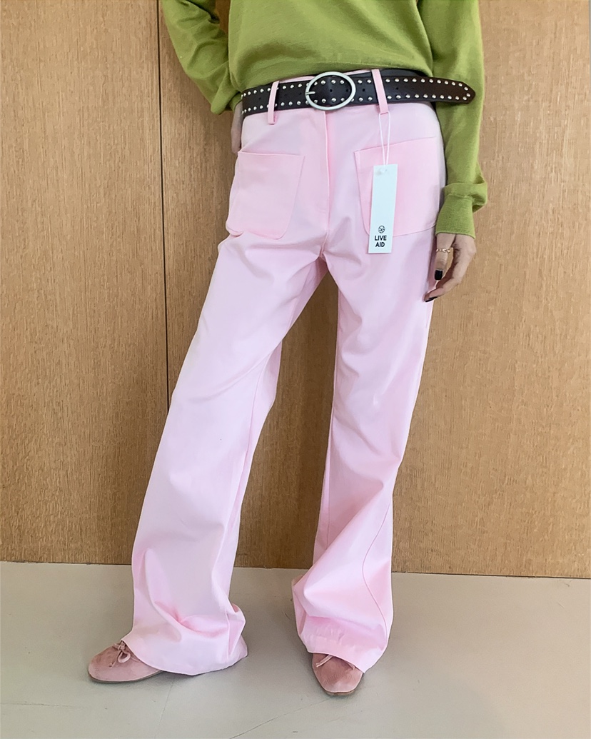 LIVE AID-P東大門直郵女士新款熱賣時尚真品26春夏休閑褲LIVE AID-P休閑褲