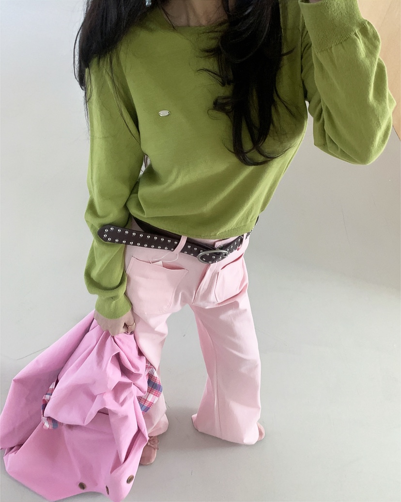 LIVE AID-P東大門直郵女士新款熱賣時尚真品26春夏休閑褲LIVE AID-P休閑褲