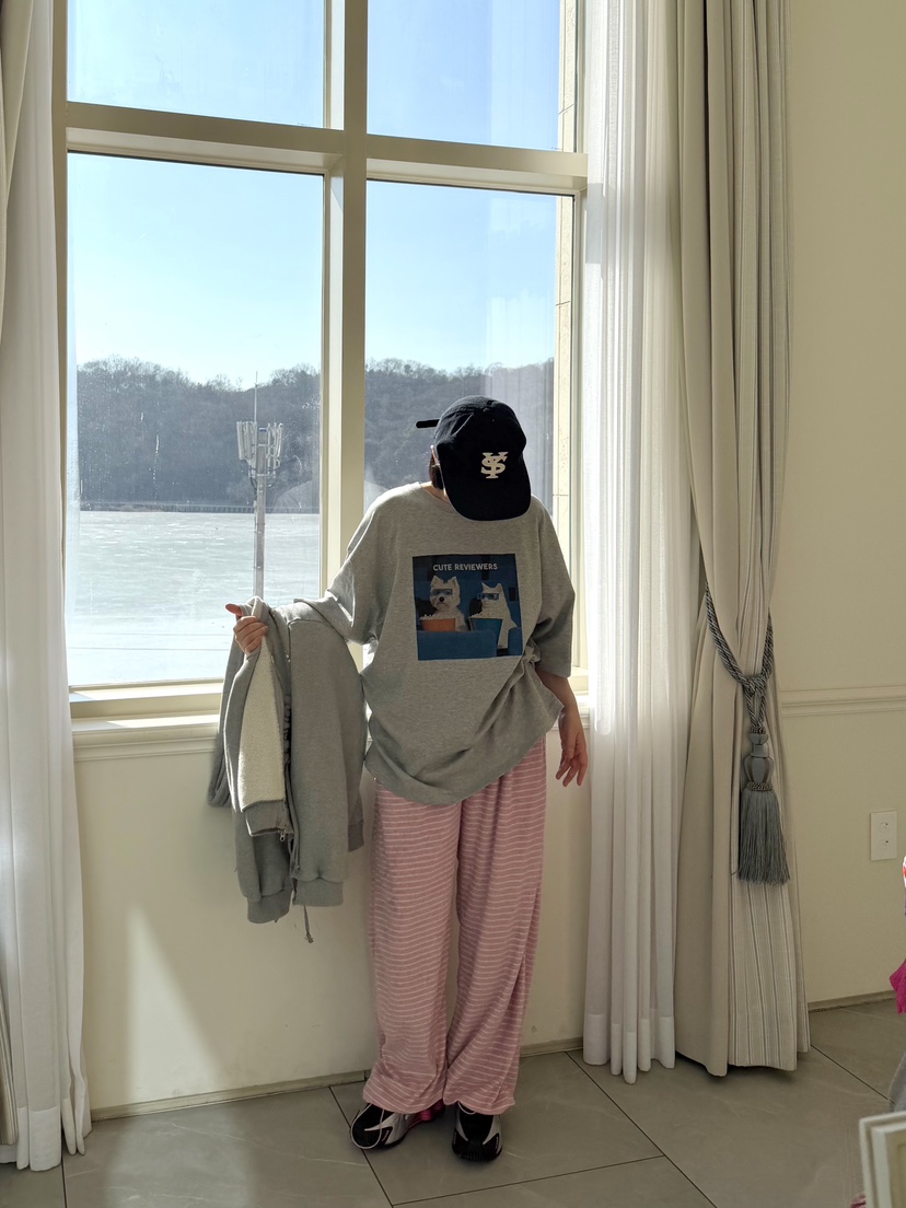 THE LINE-Q東大門直郵女士新款熱賣時尚真品休閑休閑褲THE LINE-Q休閑褲