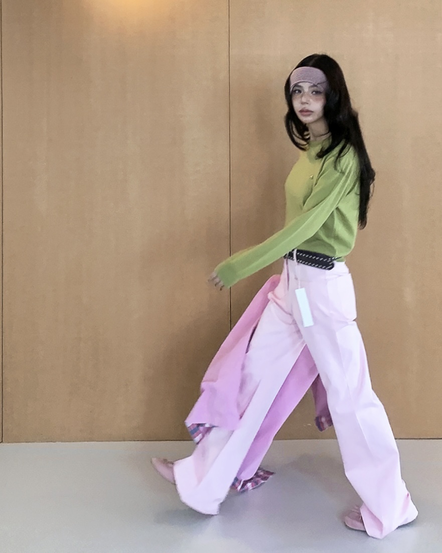 LIVE AID-P東大門代購女裝新款休閑時尚人氣職業針織衫LIVE AID-P針織衫