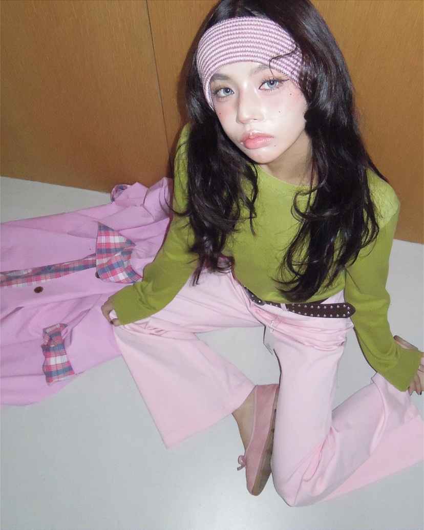 LIVE AID-P東大門代購女裝新款休閑時尚人氣職業針織衫LIVE AID-P針織衫