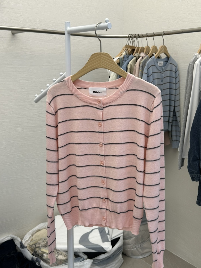 MILK TEA東大門實拍女裝新款職業人氣推薦時尚26春夏針織衫MILK TEA針織衫圖色1