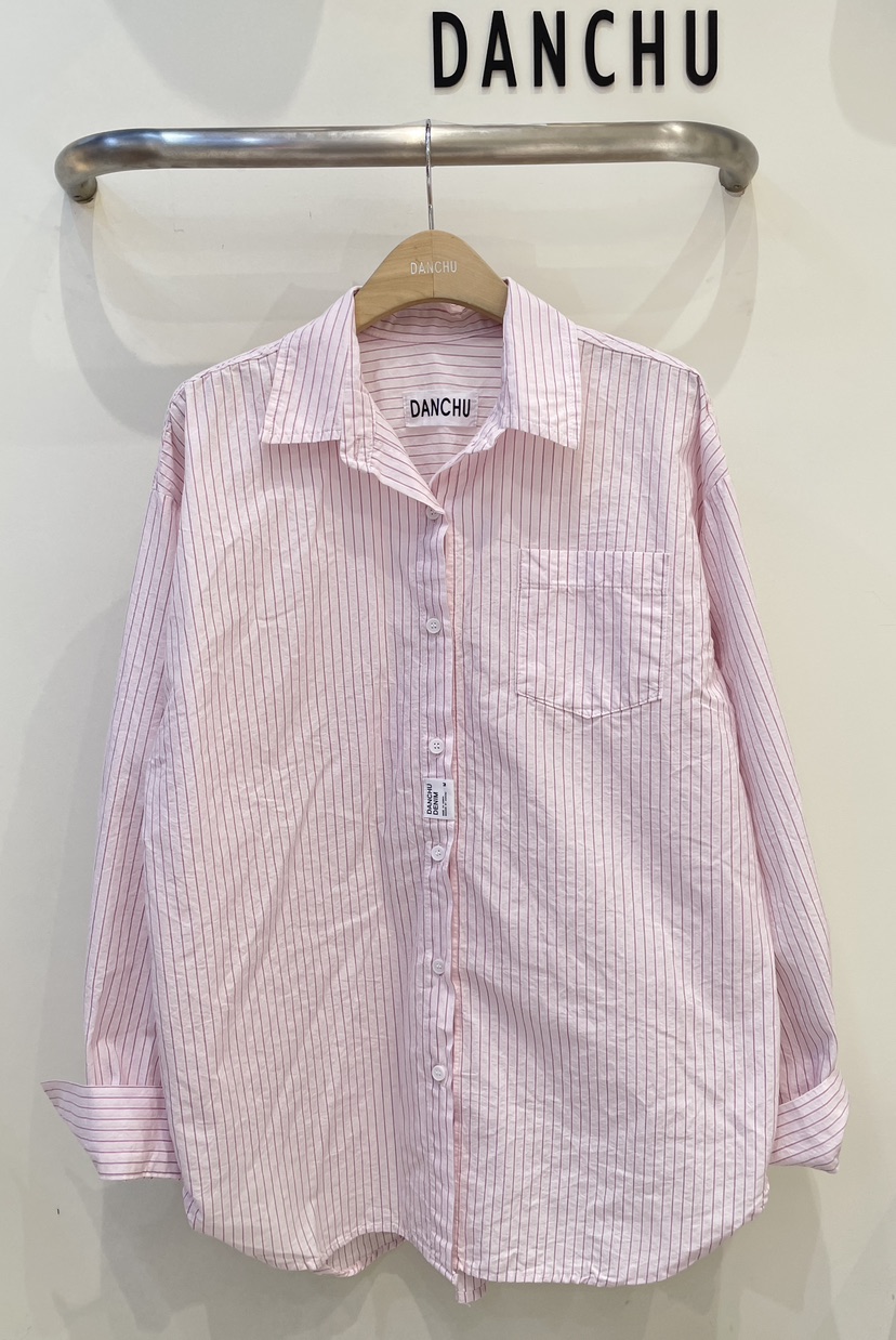 DANCHU韓國代購女士新品時尚人氣推薦26春夏休閑襯衫蕾絲衫DANCHU襯衫/蕾絲衫圖色2