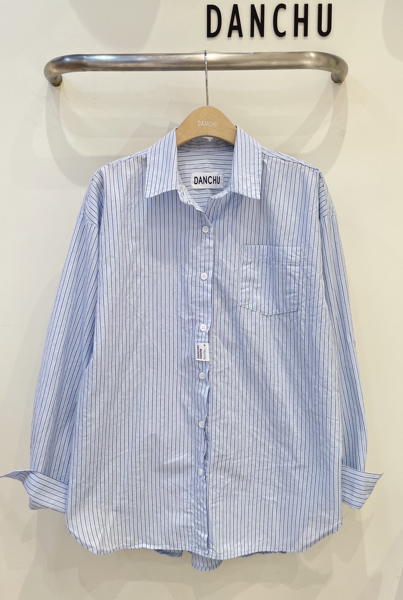 DANCHU韓國代購女士新品時尚人氣推薦26春夏休閑襯衫蕾絲衫DANCHU襯衫/蕾絲衫圖色3