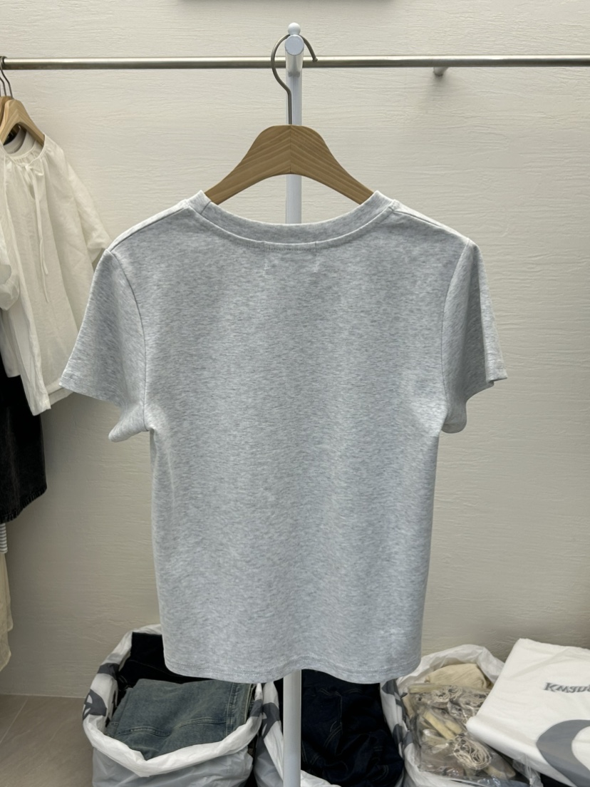 MILK TEA韓國直郵女士新品熱賣職業26春夏休閑真品推薦T恤MILK TEAT恤