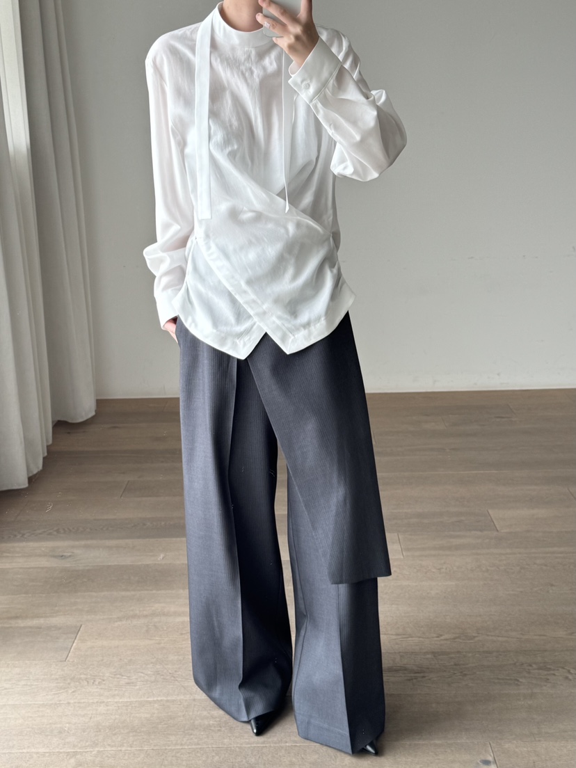 LE-PPL東大門直郵女士新品休閑職業推薦真品時尚襯衫蕾絲衫LE-PPL襯衫/蕾絲衫