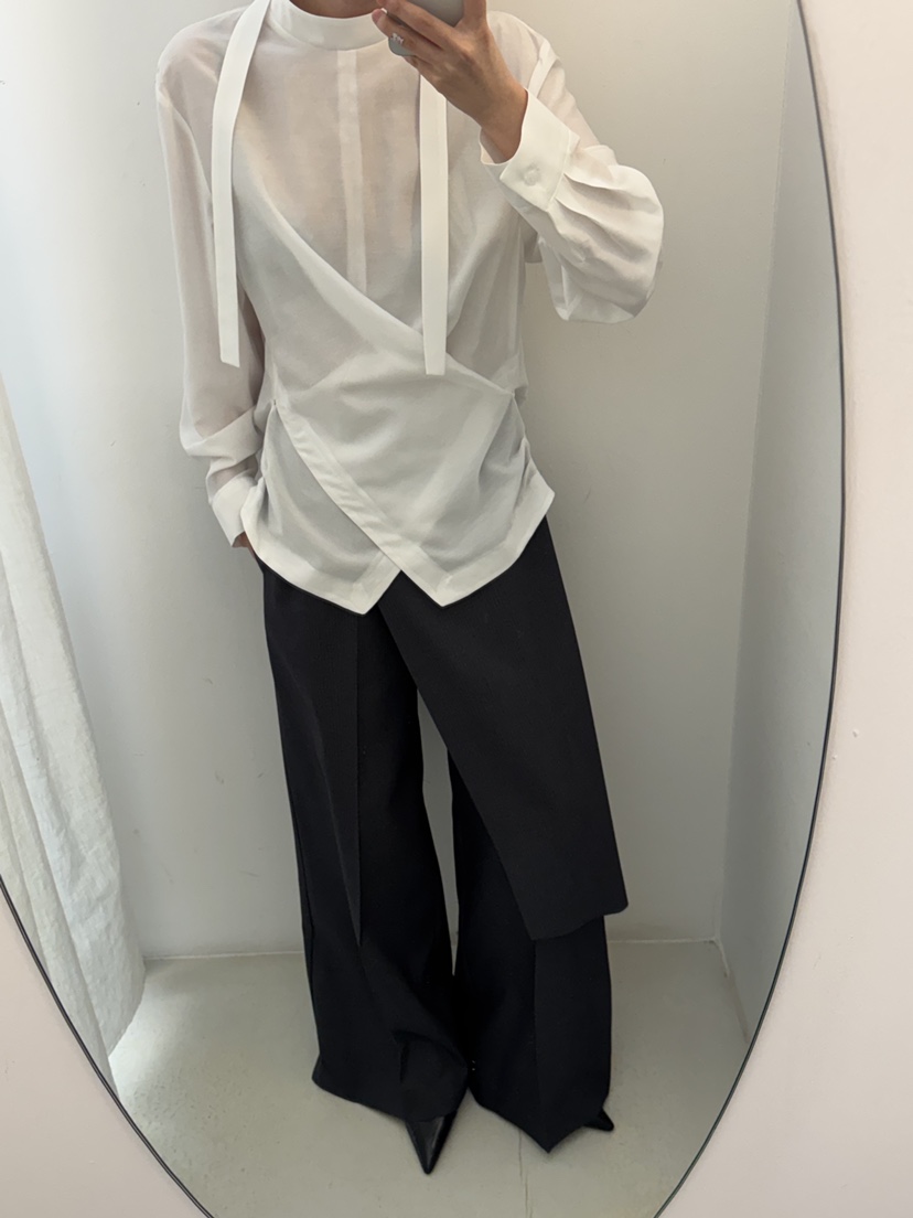 LE-PPL東大門直郵女士新品休閑職業推薦真品時尚襯衫蕾絲衫LE-PPL襯衫/蕾絲衫