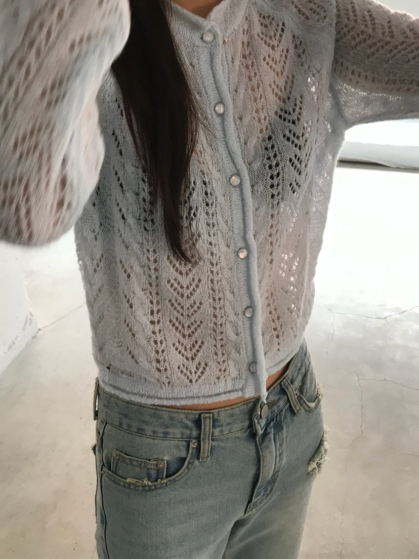 ESCHER東大門實拍女士新款休閑推薦26春夏針織衫馬海毛圍巾ESCHER針織衫