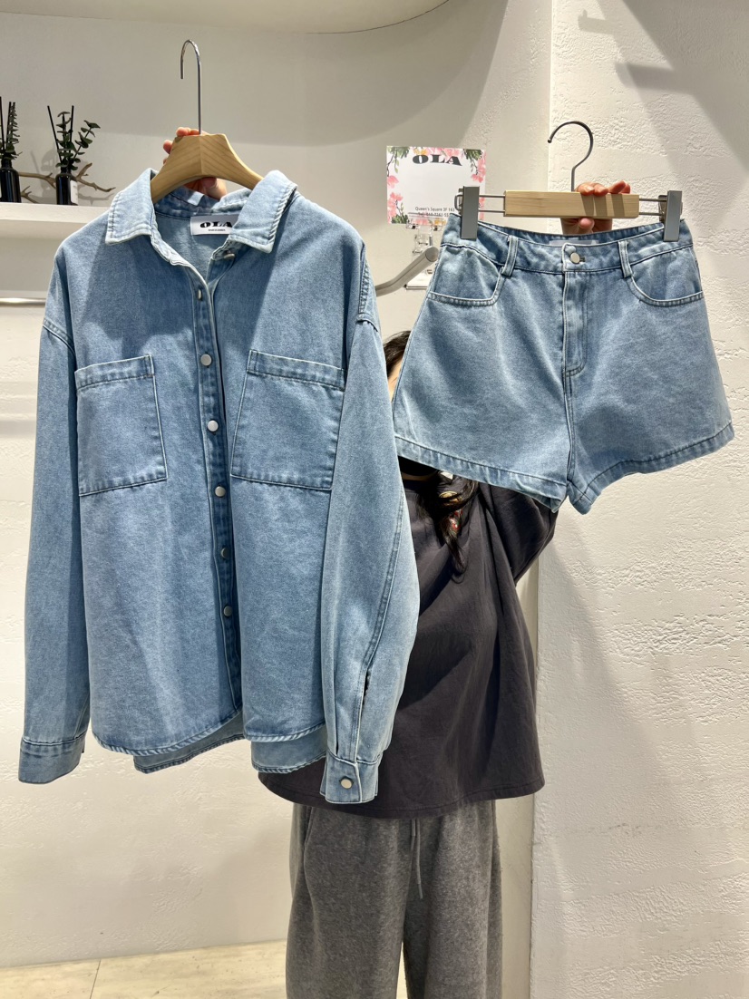 OLA東大門實拍女士新品真品職業時尚26春夏熱賣推薦休閑套裝mellor/OLA套裝圖色1