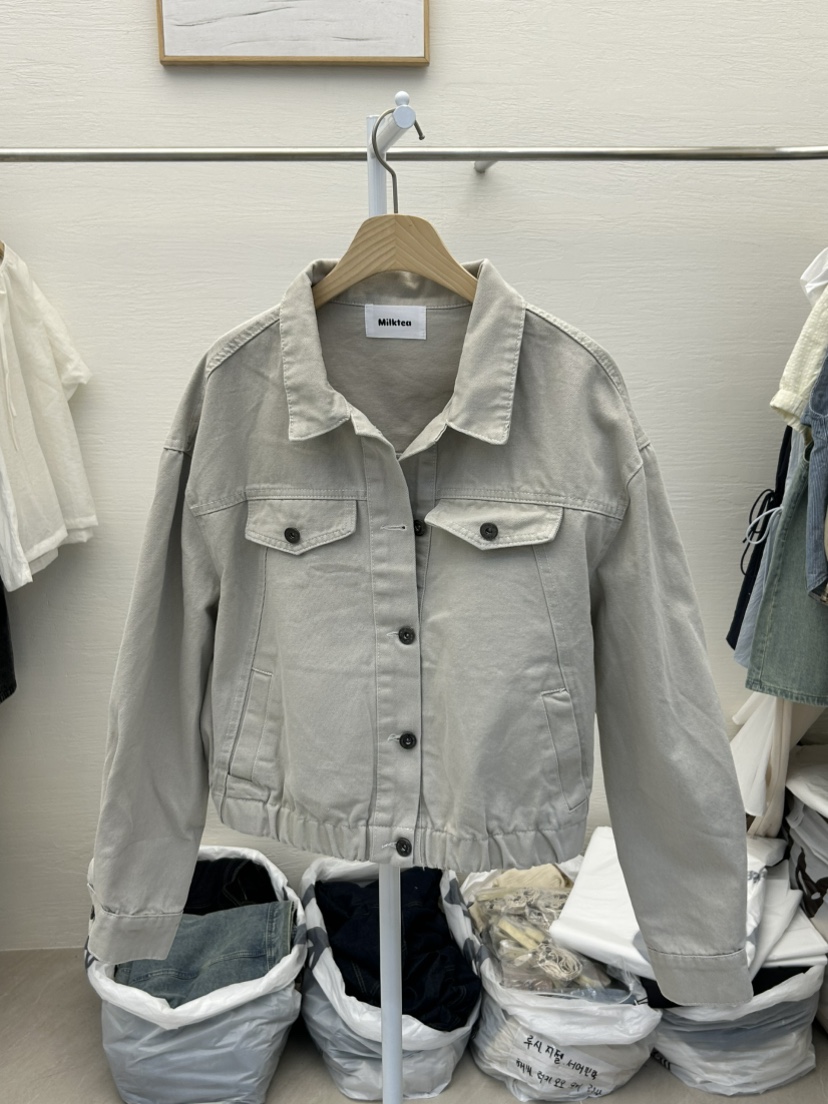 MILK TEA韓國直郵女裝新品真品休閑人氣推薦時尚26春夏夾克MILK TEA夾克圖色2