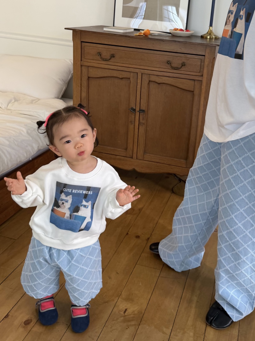 THE LINE-Q東大門實拍女士新款時尚職業休閑真品衛衣童裝THE LINE-Q衛衣