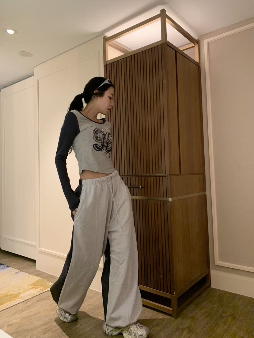 BADCALM韓國直郵女士新款人氣26春夏休閑職業熱賣時尚休閑褲BADCALM休閑褲