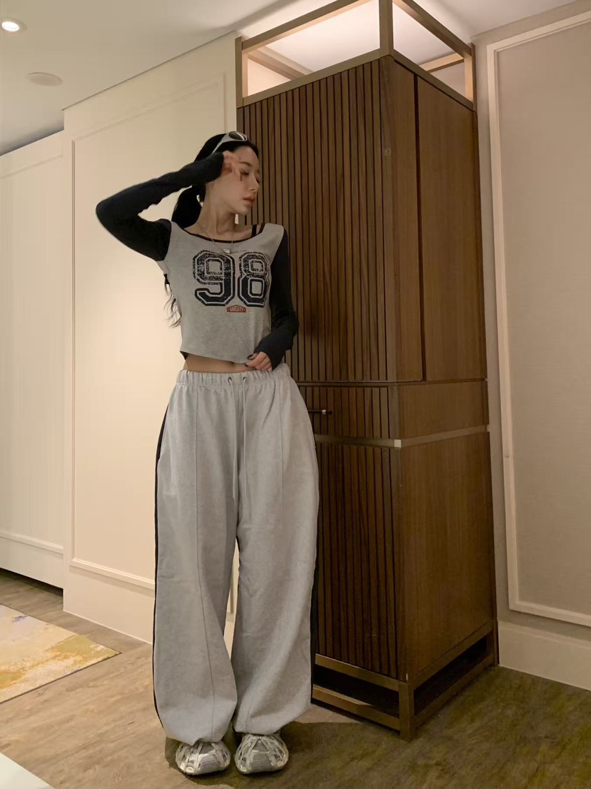 BADCALM韓國直郵女士新款人氣26春夏休閑職業熱賣時尚休閑褲BADCALM休閑褲