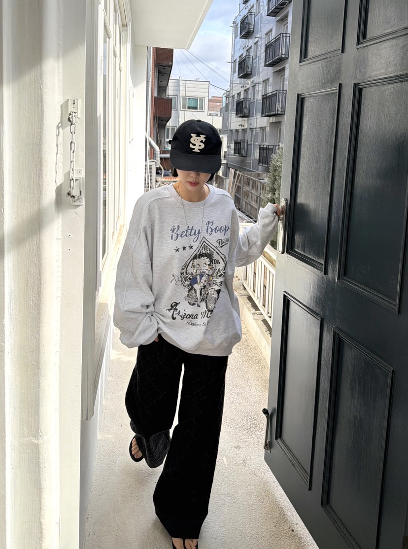 THE LINE-Q東大門直郵女裝新款26春夏時尚推薦熱賣牛仔褲THE LINE-Q牛仔褲