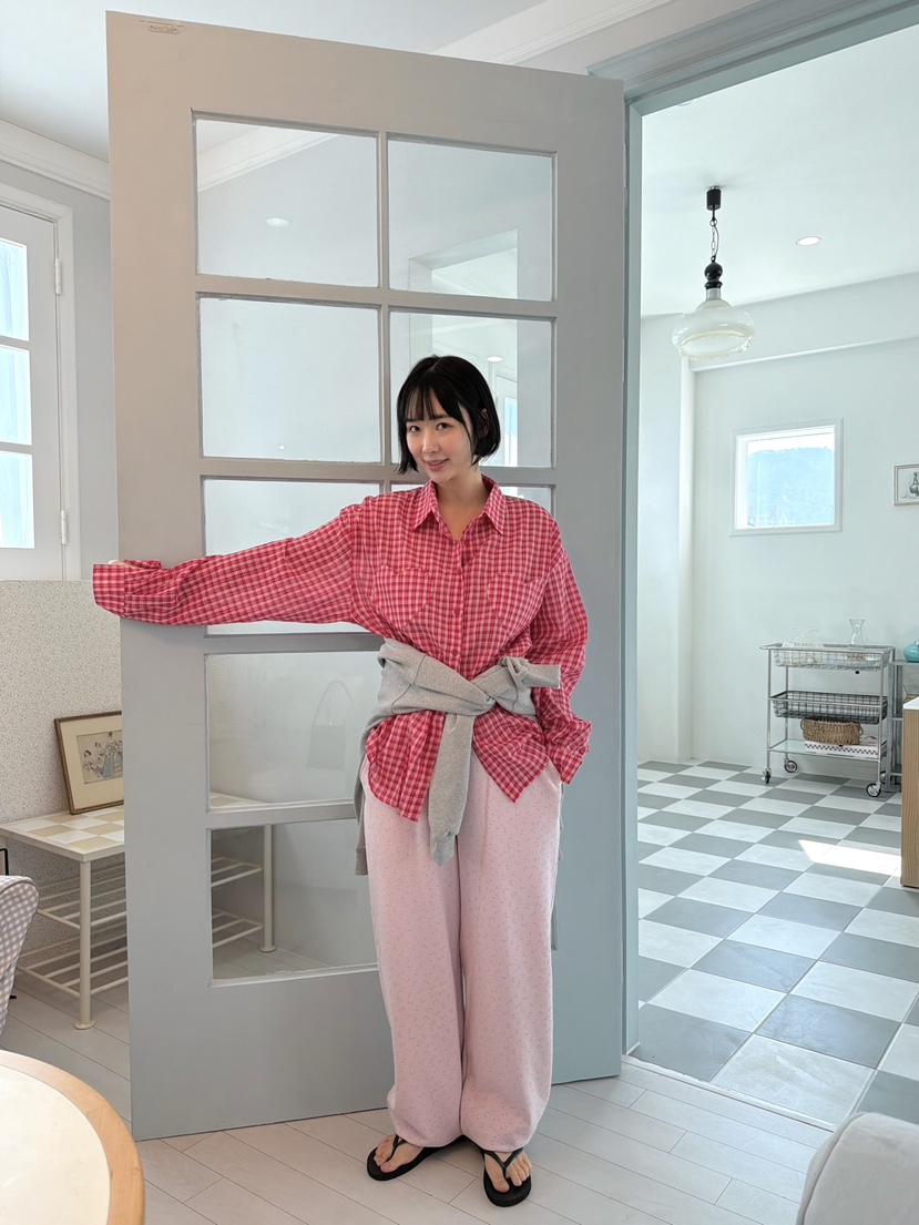 THE LINE-Q東大門直郵女士新款推薦26春夏休閑時尚休閑褲THE LINE-Q休閑褲