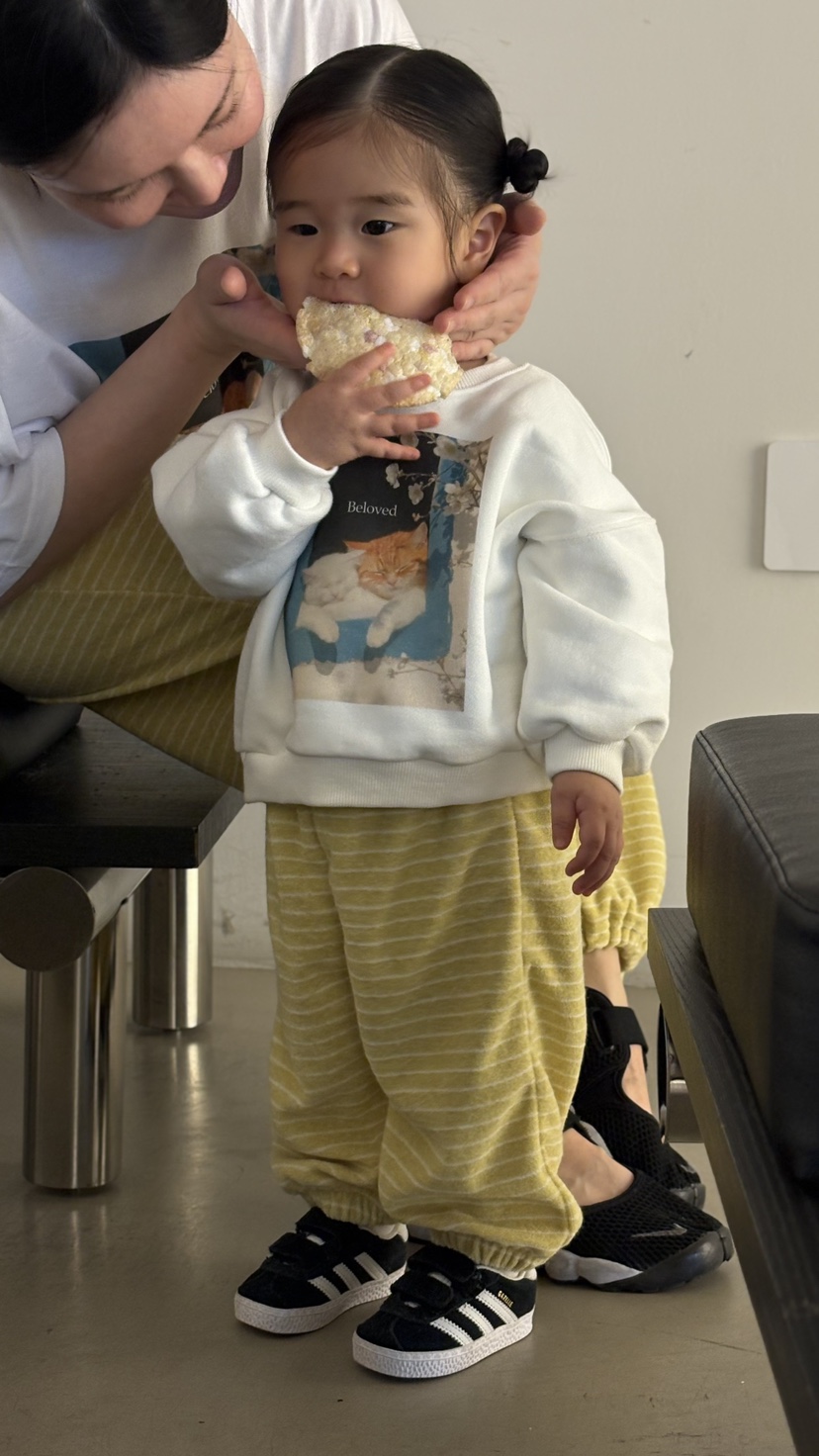 THE LINE-Q韓國直郵女裝新品熱賣推薦26春夏真品衛衣童裝THE LINE-Q衛衣