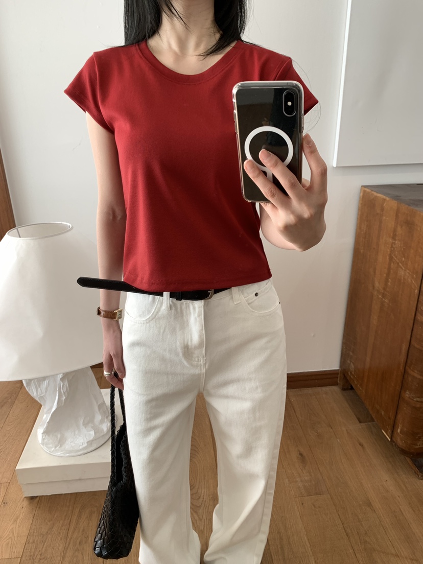 BLACK PIG韓國代購女裝新款真品職業26春夏人氣休閑推薦T恤VIVIAN_LEET恤