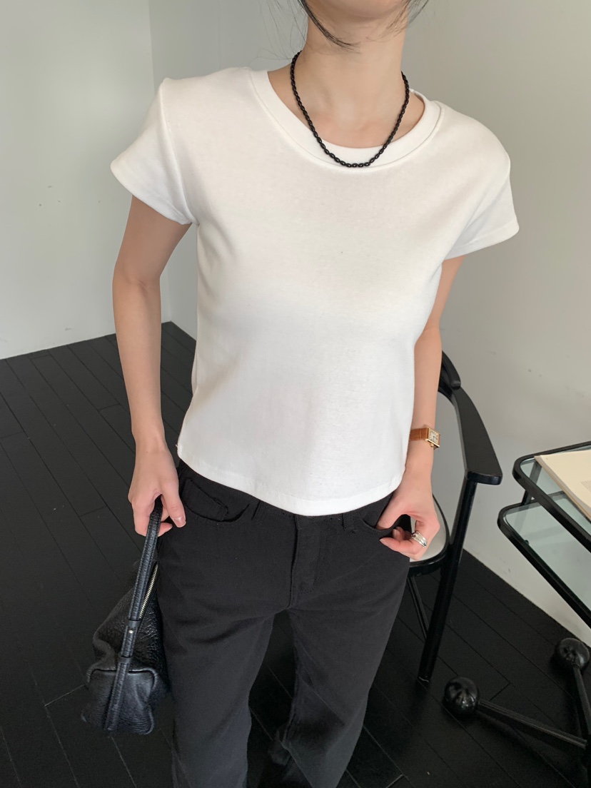 BLACK PIG韓國代購女裝新款真品職業26春夏人氣休閑推薦T恤VIVIAN_LEET恤圖色1