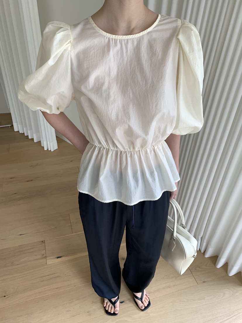 BLACK PIG東大門代購女士新品推薦人氣26春夏襯衫蕾絲衫VIVIAN_LEE襯衫/蕾絲衫