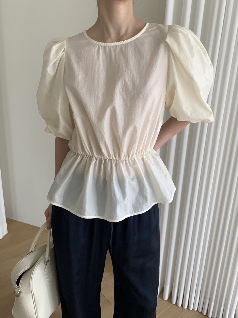 BLACK PIG東大門代購女士新品推薦人氣26春夏襯衫蕾絲衫VIVIAN_LEE襯衫/蕾絲衫