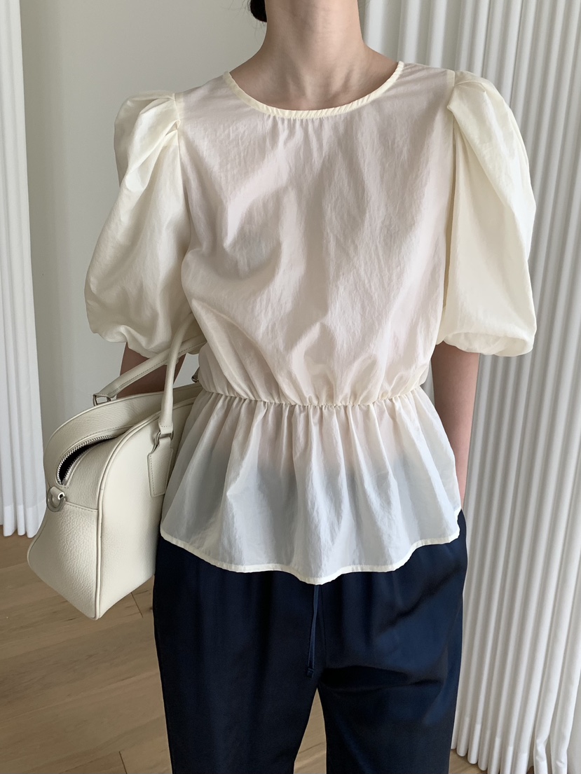 BLACK PIG東大門代購女士新品推薦人氣26春夏襯衫蕾絲衫VIVIAN_LEE襯衫/蕾絲衫