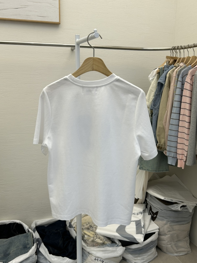 MILK TEA韓國代購女裝新品休閑26春夏人氣真品職業熱賣T恤MILK TEAT恤