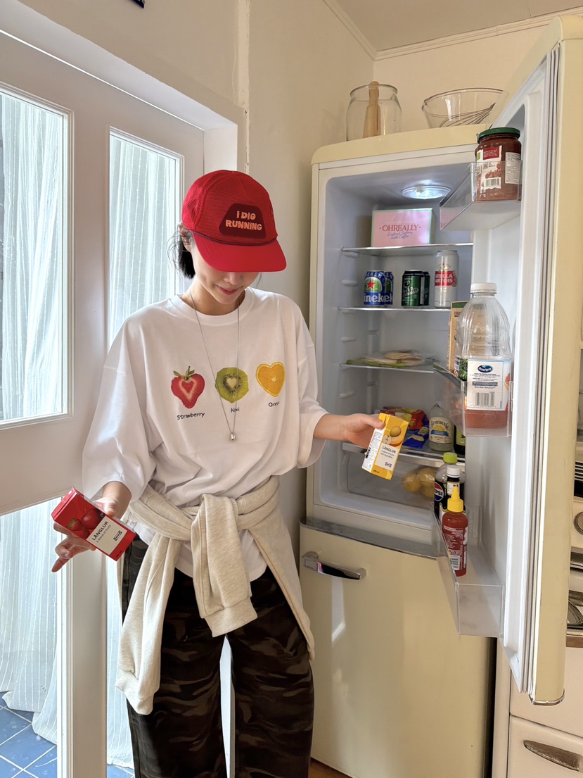 THE LINE-Q韓國直郵女裝新款人氣時尚推薦真品休閑熱賣T恤THE LINE-QT恤