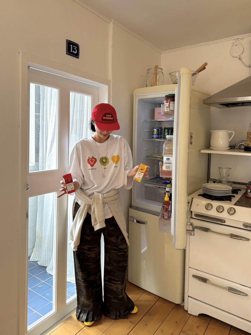 THE LINE-Q韓國直郵女裝新款人氣時尚推薦真品休閑熱賣T恤THE LINE-QT恤