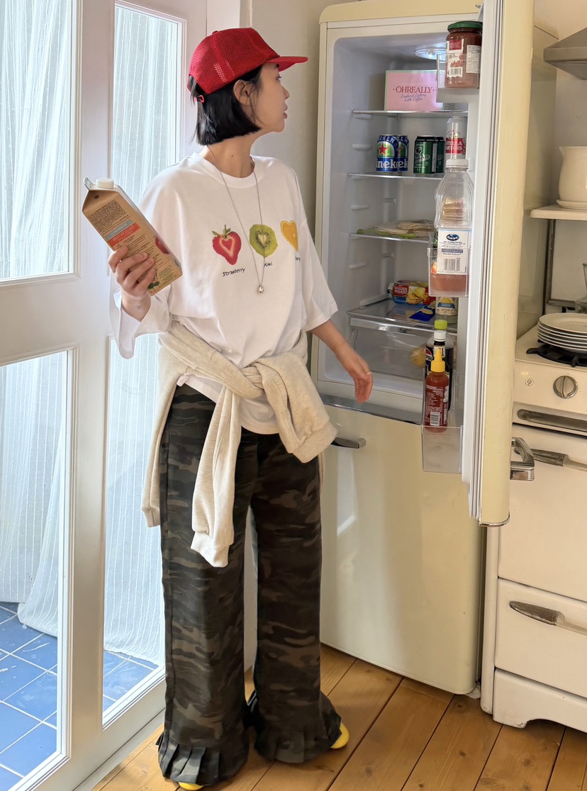 THE LINE-Q韓國直郵女裝新款人氣時尚推薦真品休閑熱賣T恤THE LINE-QT恤