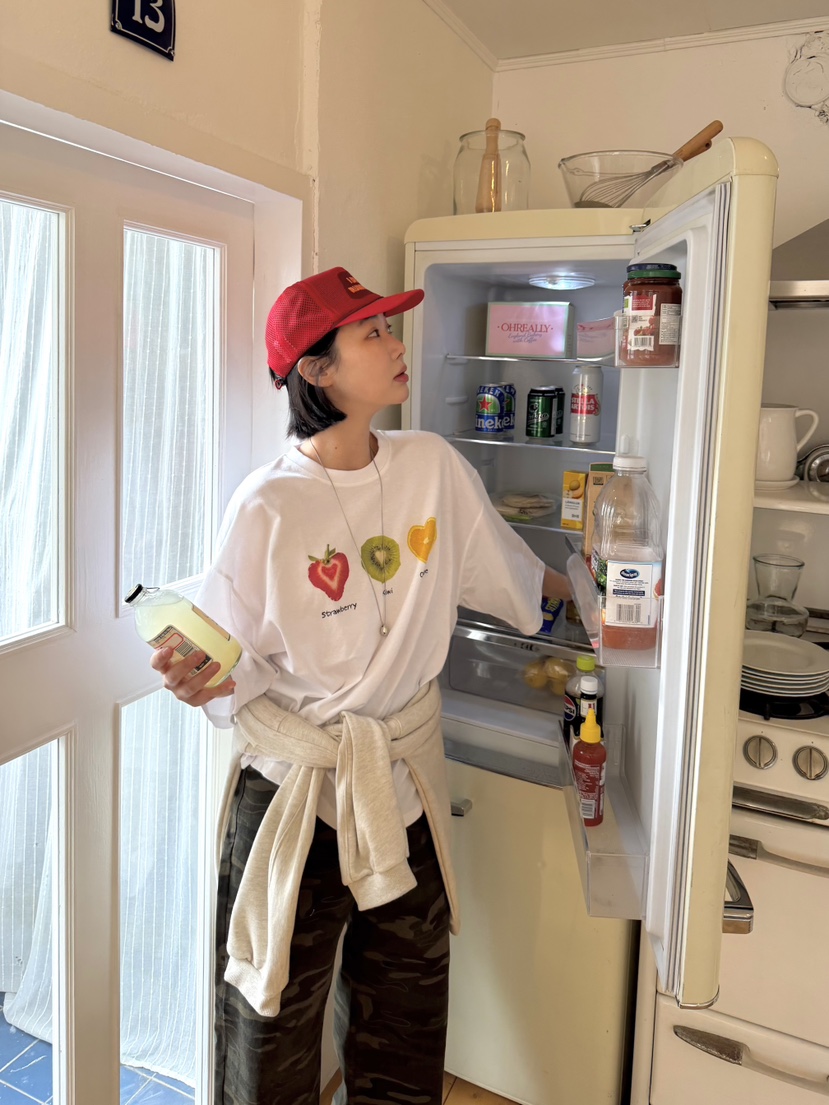 THE LINE-Q韓國直郵女裝新款人氣時尚推薦真品休閑熱賣T恤THE LINE-QT恤