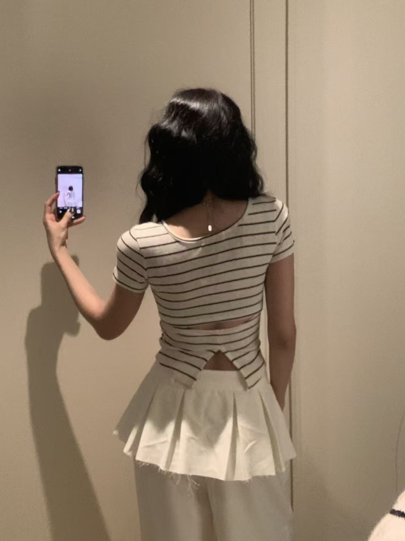 BADCALM韓國直郵女裝新款休閑推薦熱賣26春夏職業真品T恤BADCALMT恤