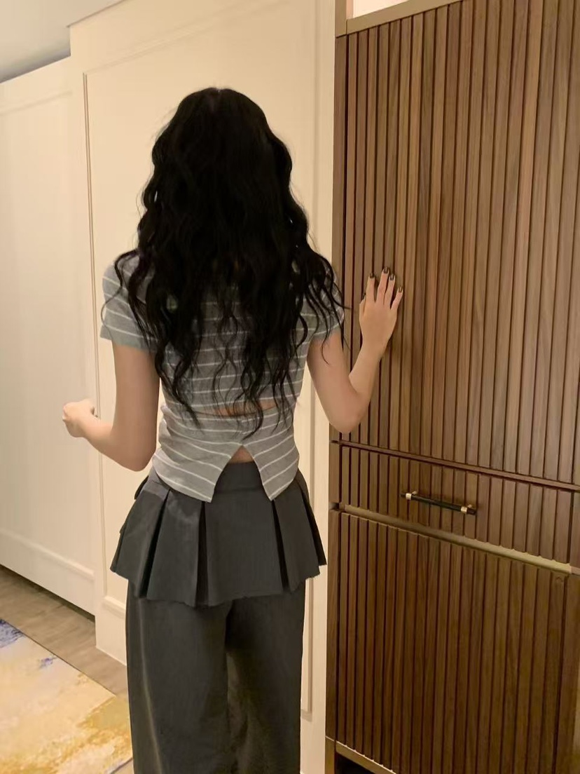 BADCALM韓國直郵女裝新款休閑推薦熱賣26春夏職業真品T恤BADCALMT恤