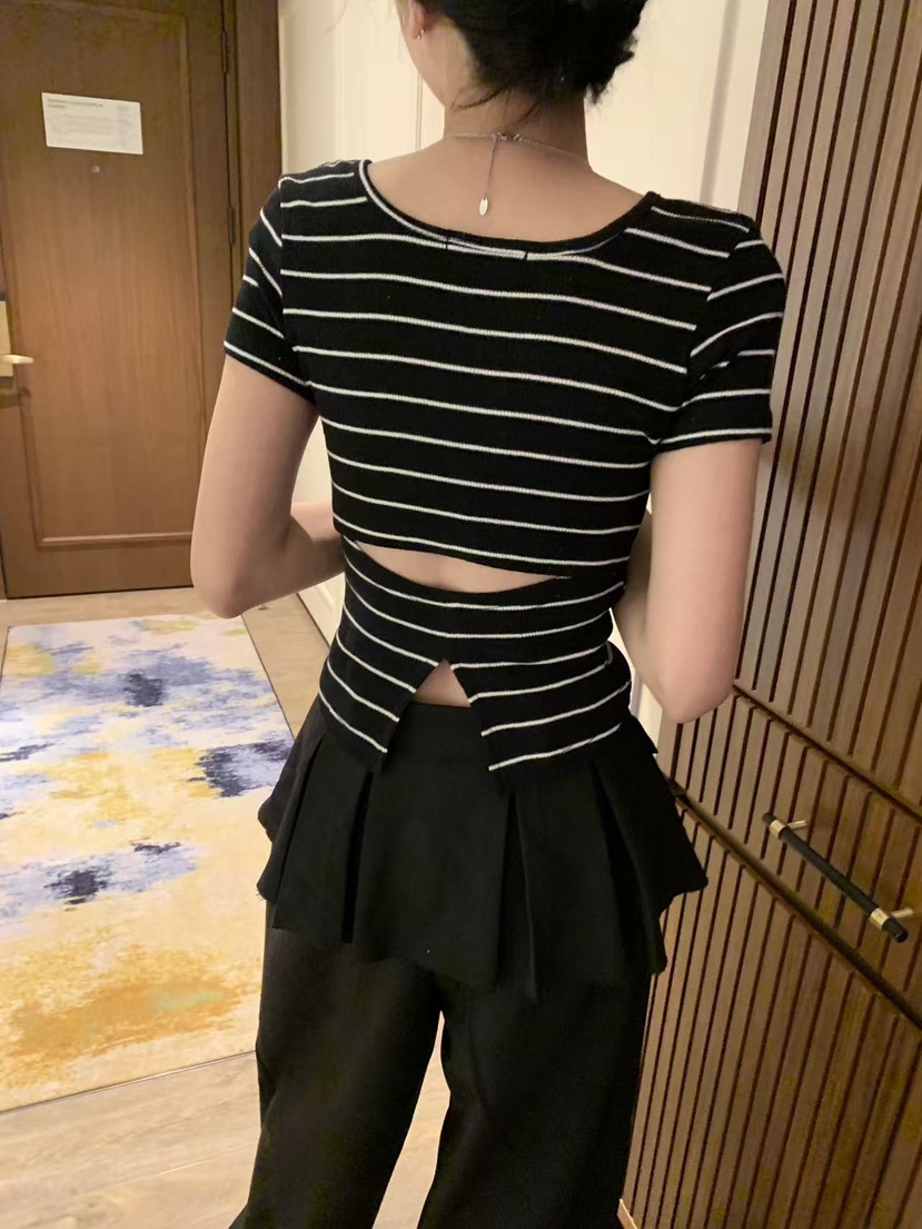 BADCALM韓國直郵女裝新款休閑推薦熱賣26春夏職業真品T恤BADCALMT恤