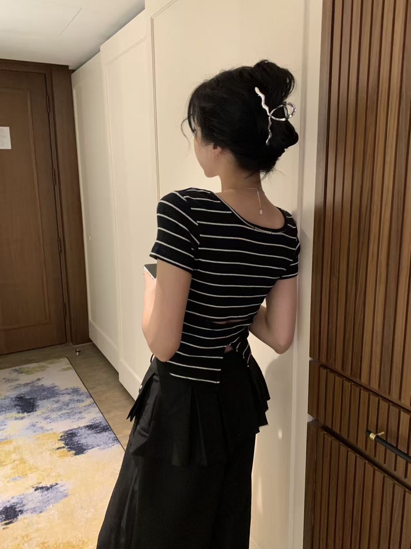 BADCALM韓國直郵女裝新款休閑推薦熱賣26春夏職業真品T恤BADCALMT恤