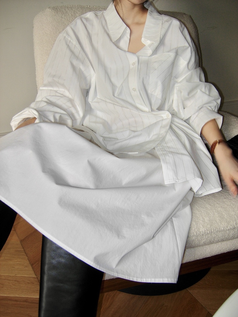 BLACK PIG韓國代購女士新品時尚休閑熱賣襯衫蕾絲衫條紋VIVIAN_LEE襯衫/蕾絲衫