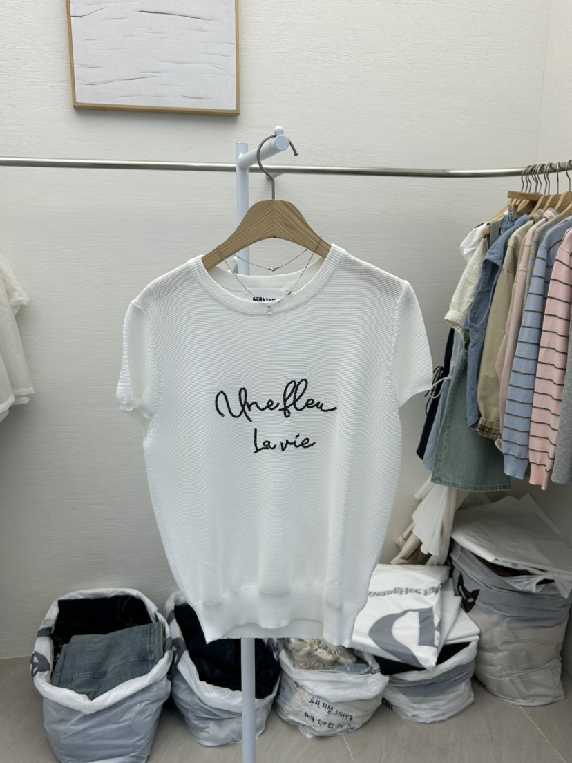 MILK TEA東大門代購女裝新款真品推薦熱賣職業人氣針織衫MILK TEA針織衫圖色1