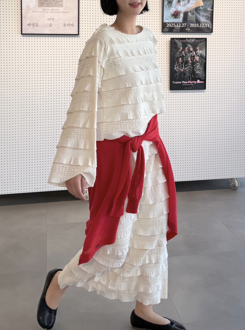 THE LINE-Q東大門實拍女士新品真品推薦休閑職業長袖T恤THE LINE-Q長袖T恤