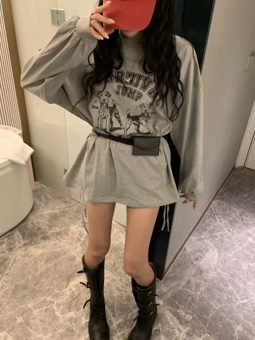 BADCALM韓國代購女士新款人氣真品熱賣時尚推薦26春夏長袖T恤BADCALM長袖T恤