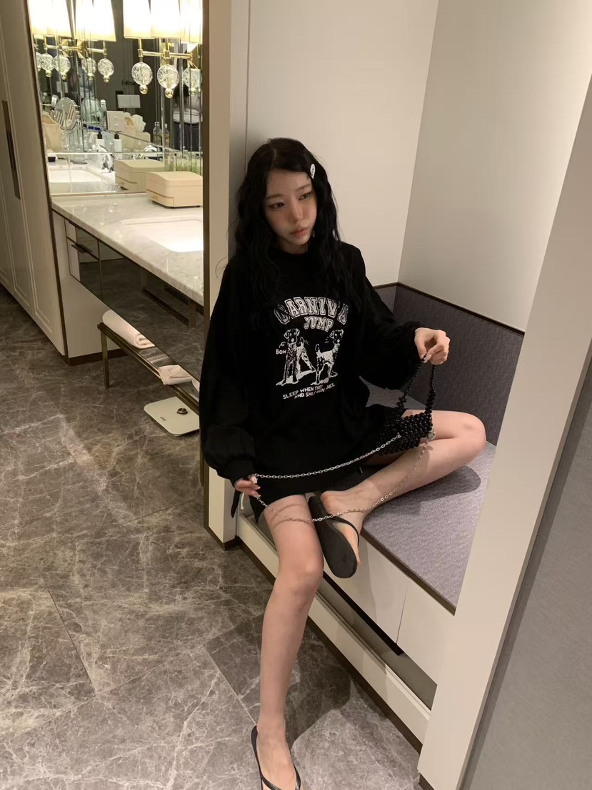 BADCALM韓國代購女士新款人氣真品熱賣時尚推薦26春夏長袖T恤BADCALM長袖T恤