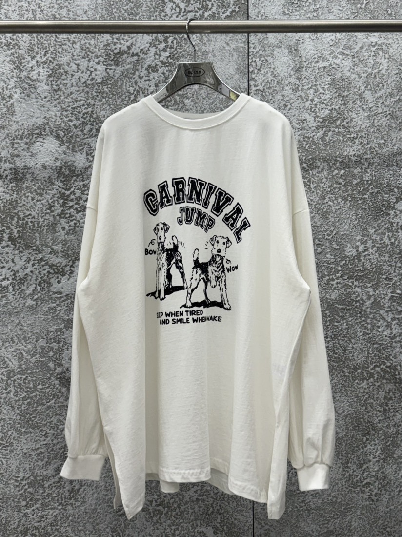 BADCALM韓國代購女士新款人氣真品熱賣時尚推薦26春夏長袖T恤BADCALM長袖T恤圖色1