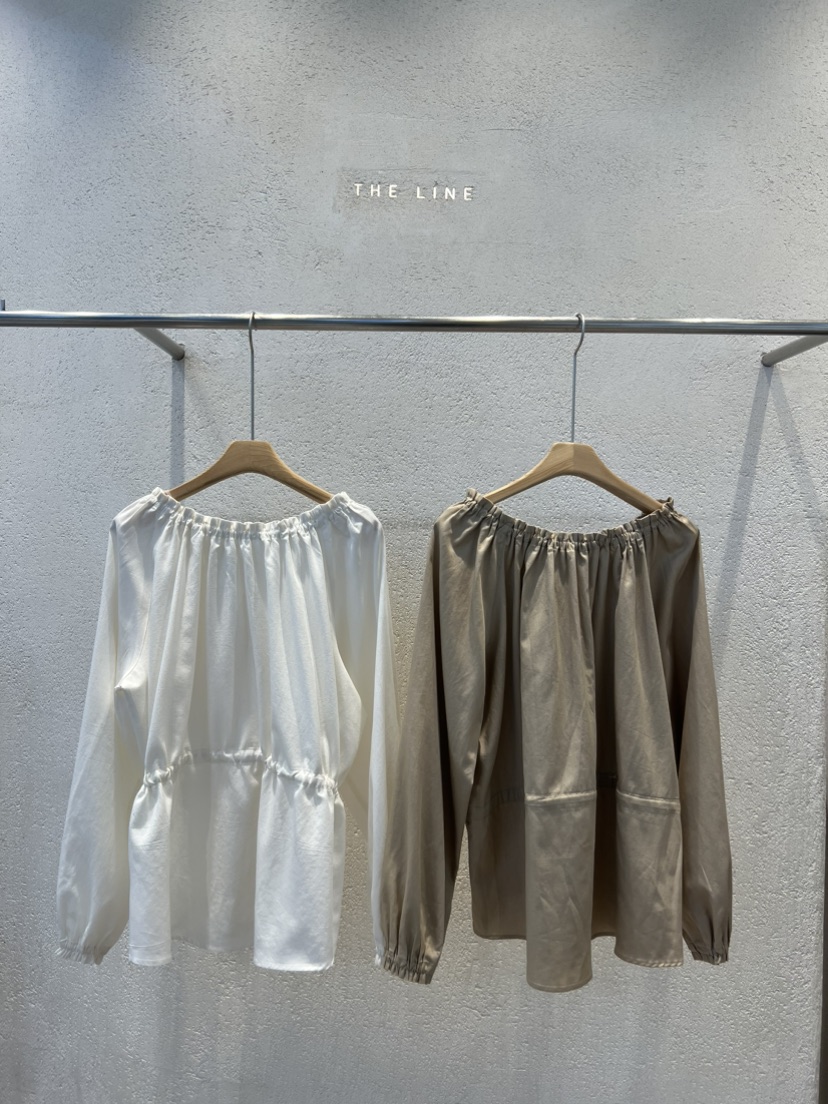 THE LINE-Q韓國直郵女士新品熱賣時尚人氣襯衫蕾絲衫褶皺THE LINE-Q襯衫/蕾絲衫