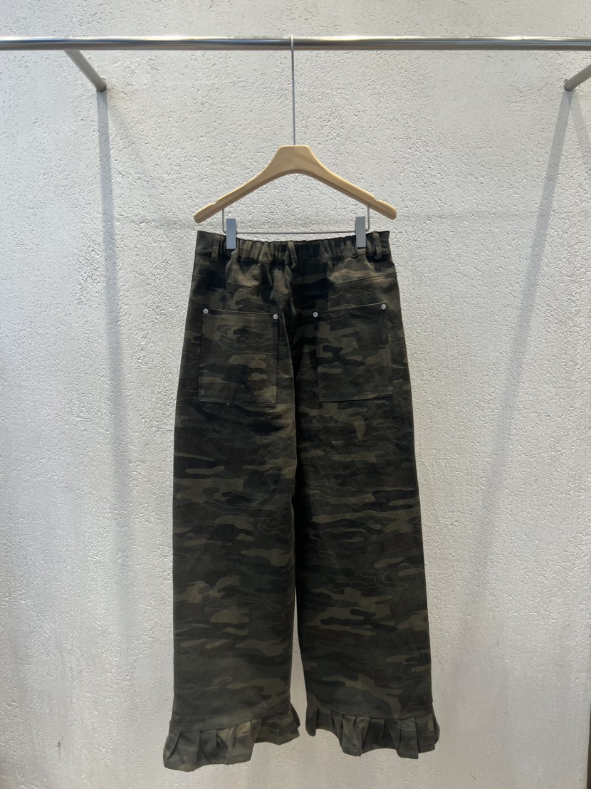THE LINE-Q東大門實拍女士新品時尚職業人氣休閑褲迷彩THE LINE-Q休閑褲