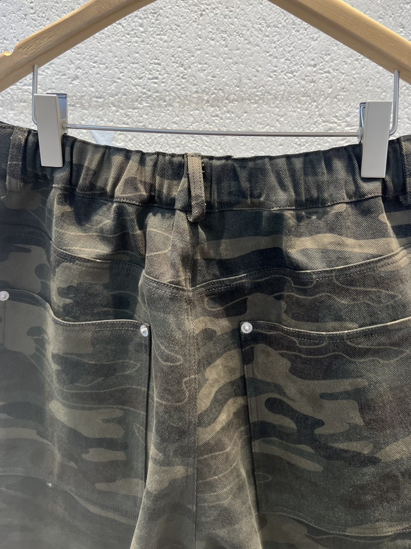 THE LINE-Q東大門實拍女士新品時尚職業人氣休閑褲迷彩THE LINE-Q休閑褲