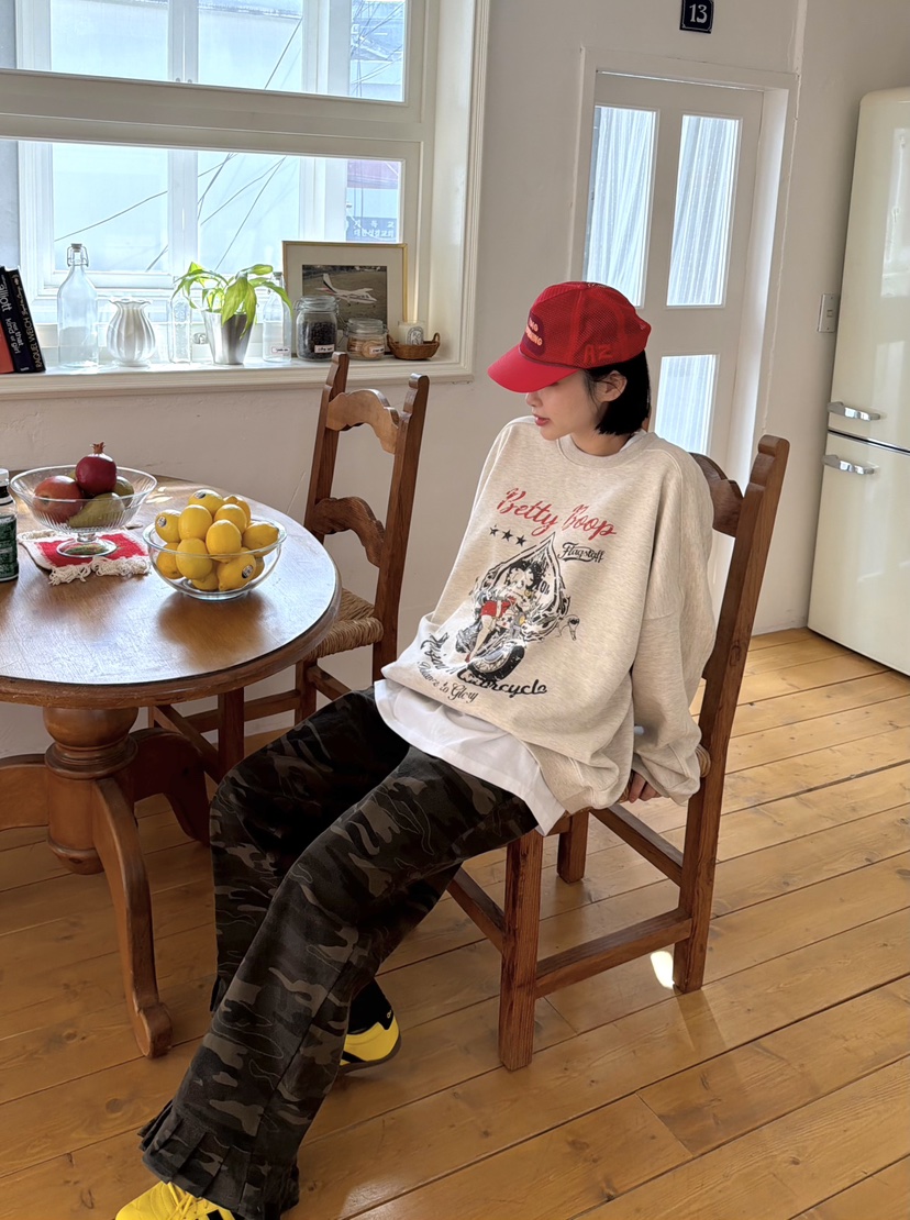 THE LINE-Q東大門實拍女士新品時尚職業人氣休閑褲迷彩THE LINE-Q休閑褲