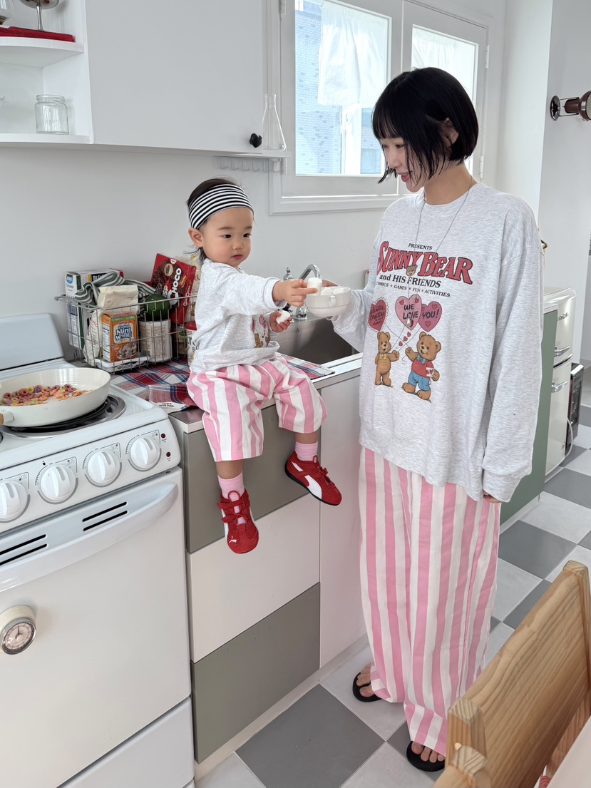 THE LINE-Q東大門代購女士新品26春夏人氣熱賣衛衣莫代爾THE LINE-Q衛衣