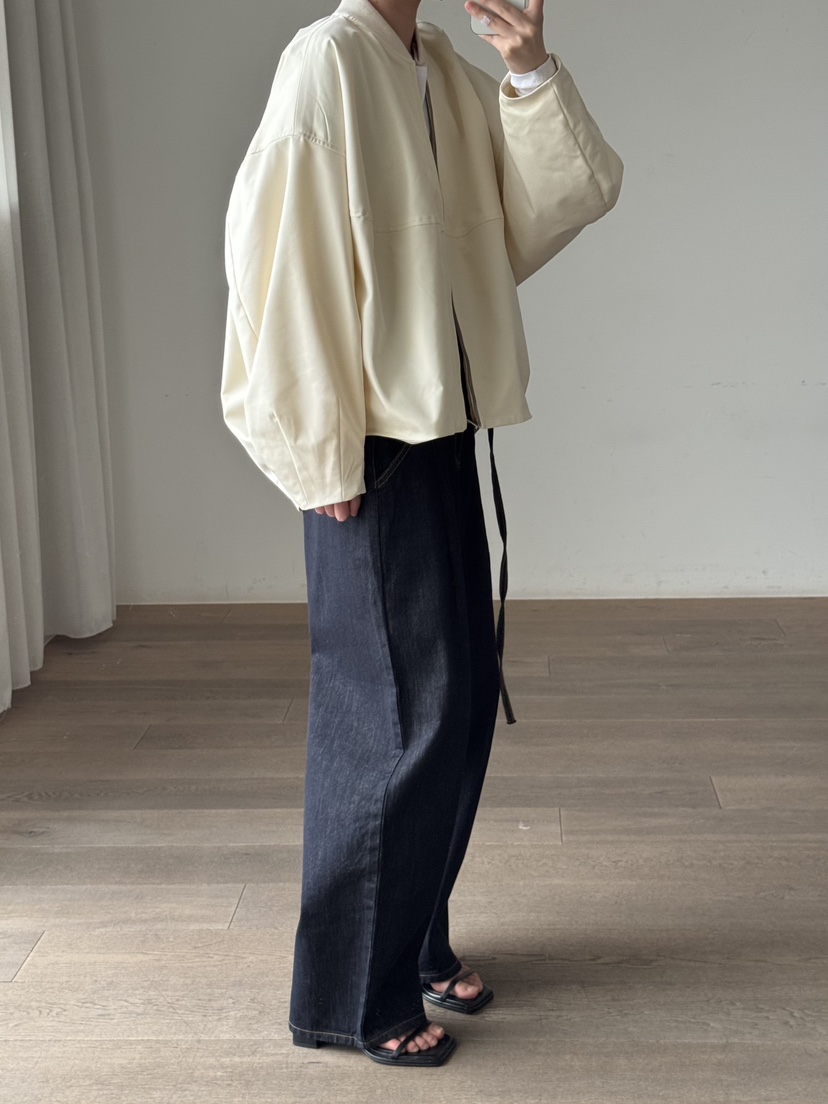 LE-PPL東大門直郵女裝新品推薦26春夏休閑真品牛仔褲含腰繩LE-PPL牛仔褲