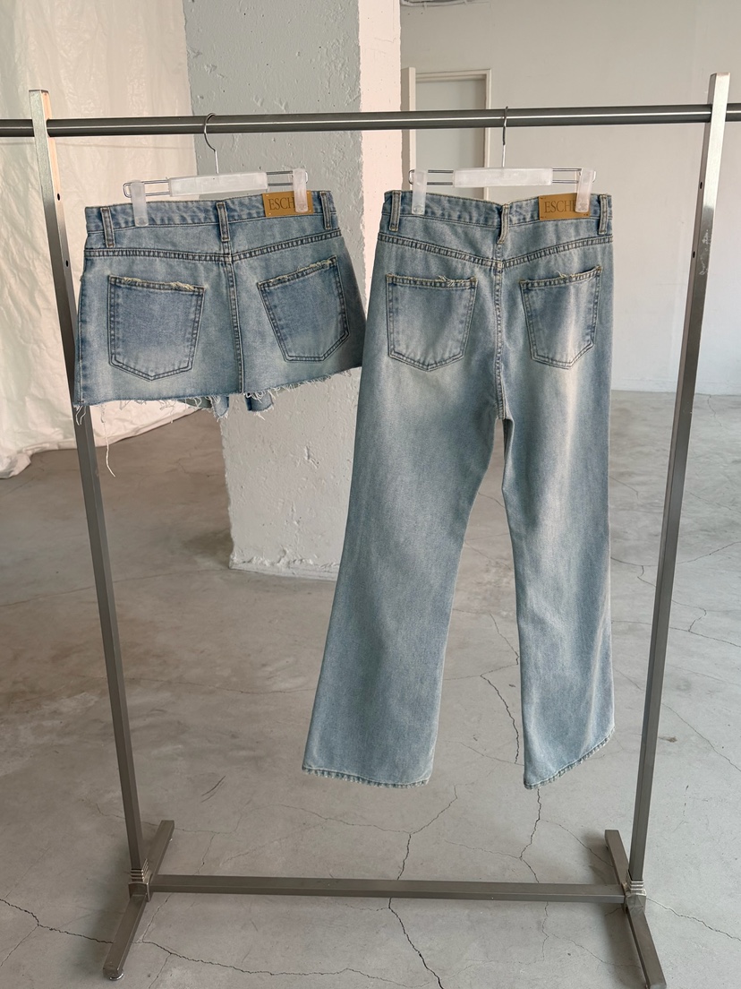 ESCHER東大門實拍女士新款時尚人氣26春夏職業休閑推薦短裙ESCHER短裙